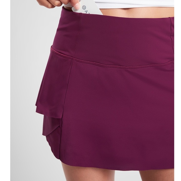 Athleta Momentum Layered Swing Skort in Berry - Picture 14 of 16